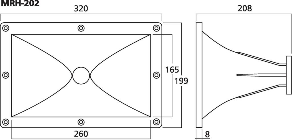 MRH-202 - Tromba per medio/alto