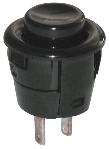 Pulsante unip. n.a. off-on 3a-125v nero miyama DS-412 SWITCH BLACK Miyama