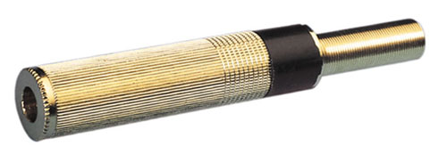 PRESA 6,4MM MONO DORATA
