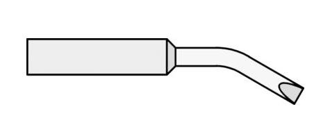 Punta saldante, punta a cacciavite 2,4 x 0,8 mm T0054488299 - Weller