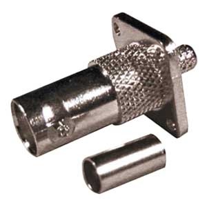 Presa BNC Da Pannello A Crimpare Con Flangia Rg58-223 GE35144D60T-I