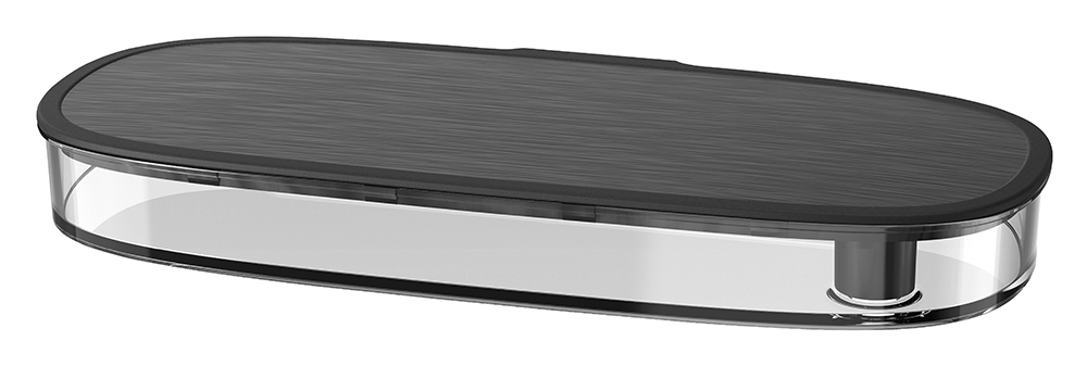 Friggitrice ad aria DORA 8L con intelligenza artificiale e funzione vapore soft nera