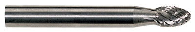 Fresa a fiamma in carburo 3x3mm, taglio6 H030603