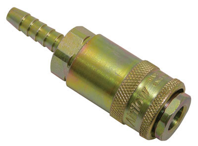 Accoppiatore tubo in gomma 10mm per aria compressa