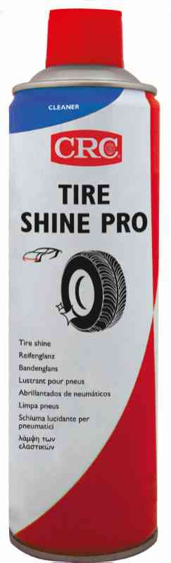 Rinnova Pneumatici Tire Shine Nero Gomma Ravvivante, Aerosol Da 500 mL C7702 CRC