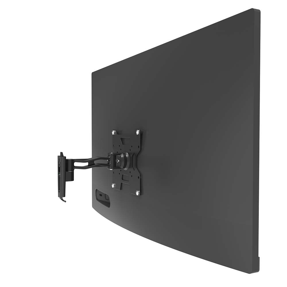 Supporto TV 17''-42'' a due snodi, nero, Mod. STV-IR-1742-2