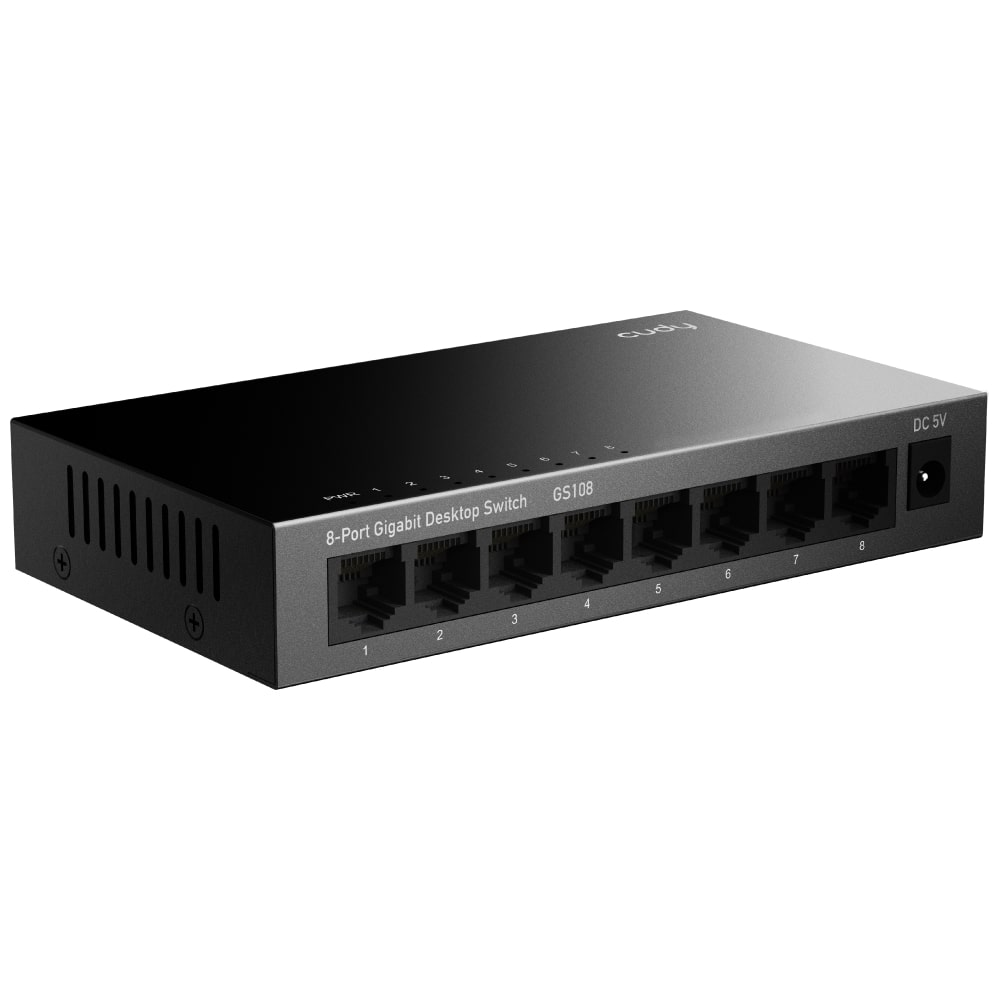 GS108 - 8-Port Gigabit Metal  Switch