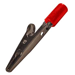 Coccodrillo 55,5mm Con Foro Rosso COC/56R-C