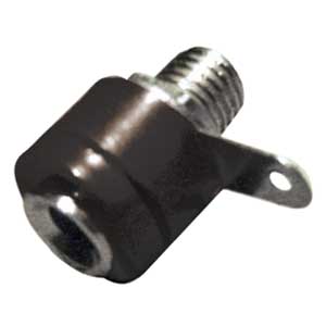 Boccola Da Pannello 4mm Nero BO/9-I