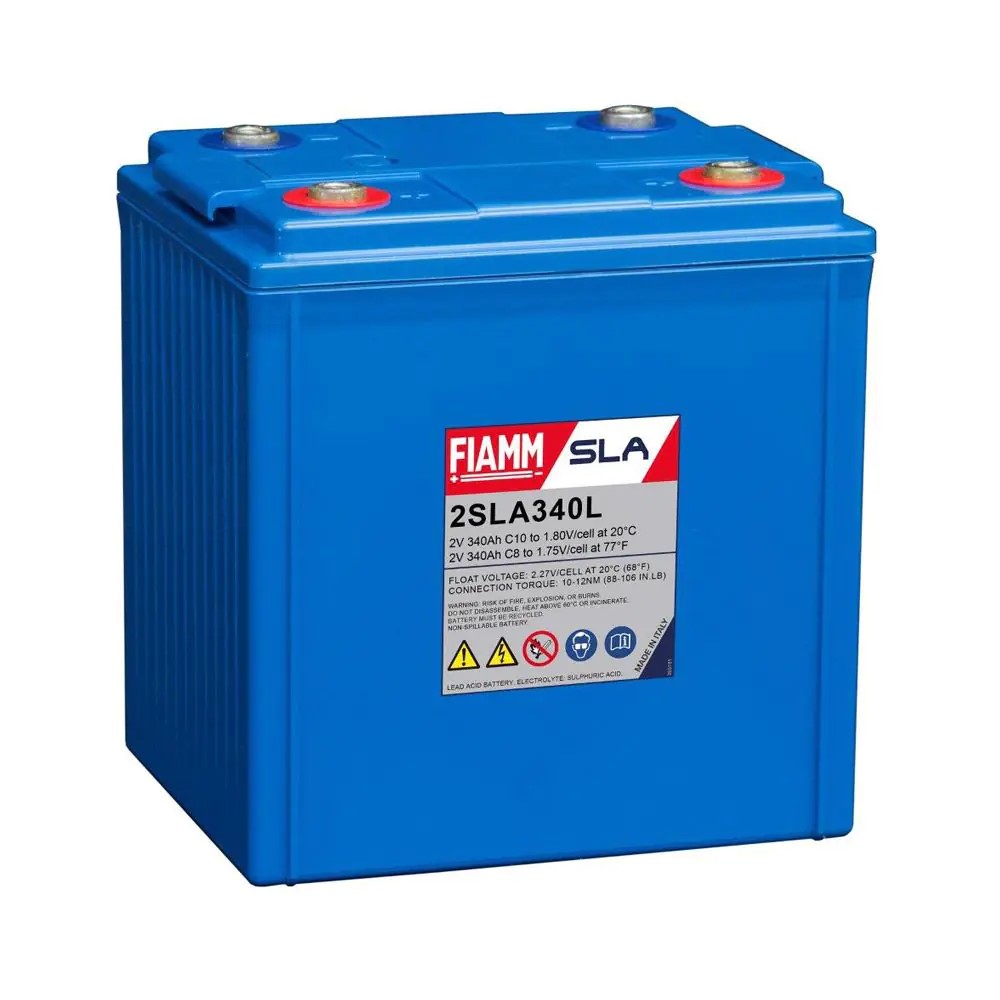 Batteria al piombo ricaricabile 2V 340Ah terminale m11 FIAMM