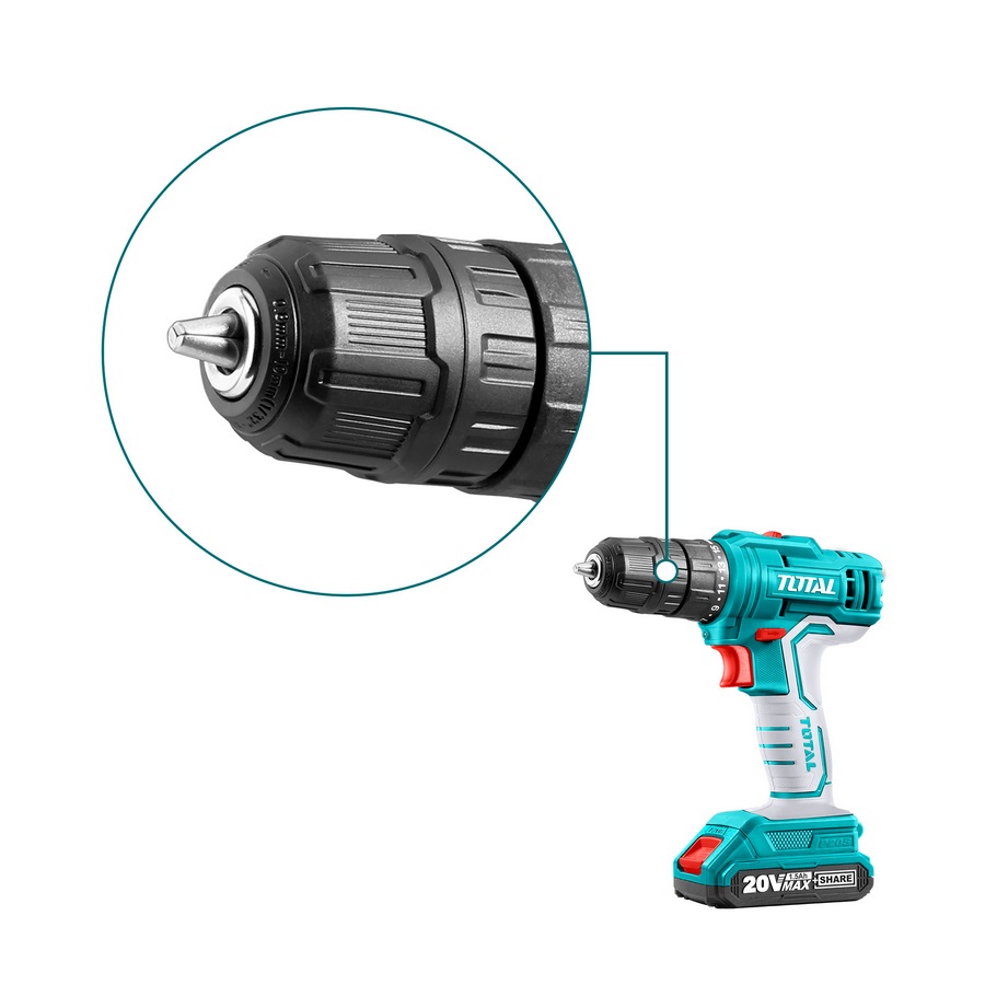 Trapano A Batteria 20V Con 2 Batterie E Valigetta TDLI20012