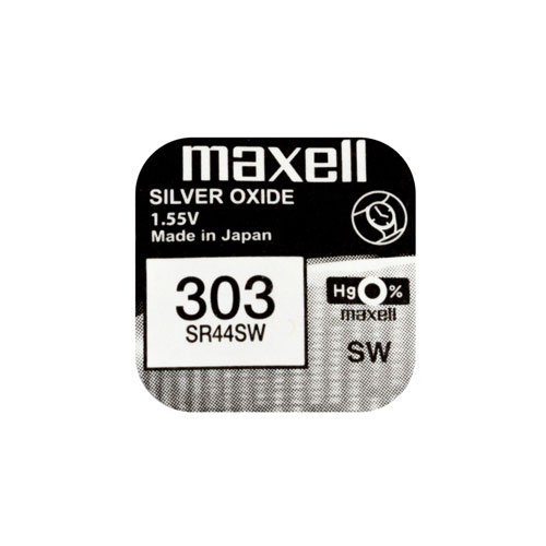 Batteria ossido argento MAXELL 1pc. Blister SR44SW