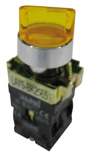 Selettore Luminoso Aleva A 2 Posizioni Fisse Y N0+Nc AP/INT/B256-I