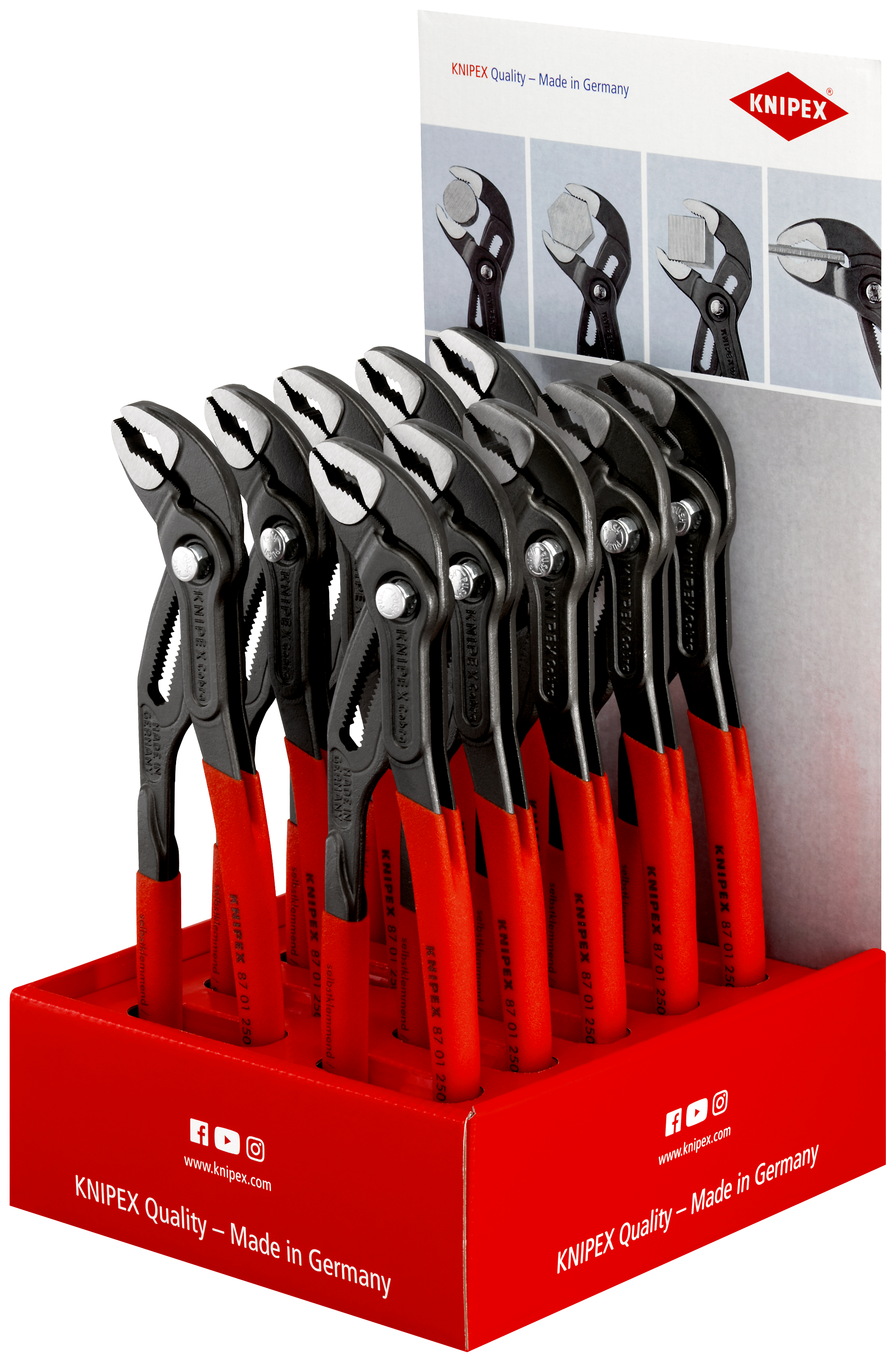 espositore da banco Cobra® 87 01 250 00 18 01 V11