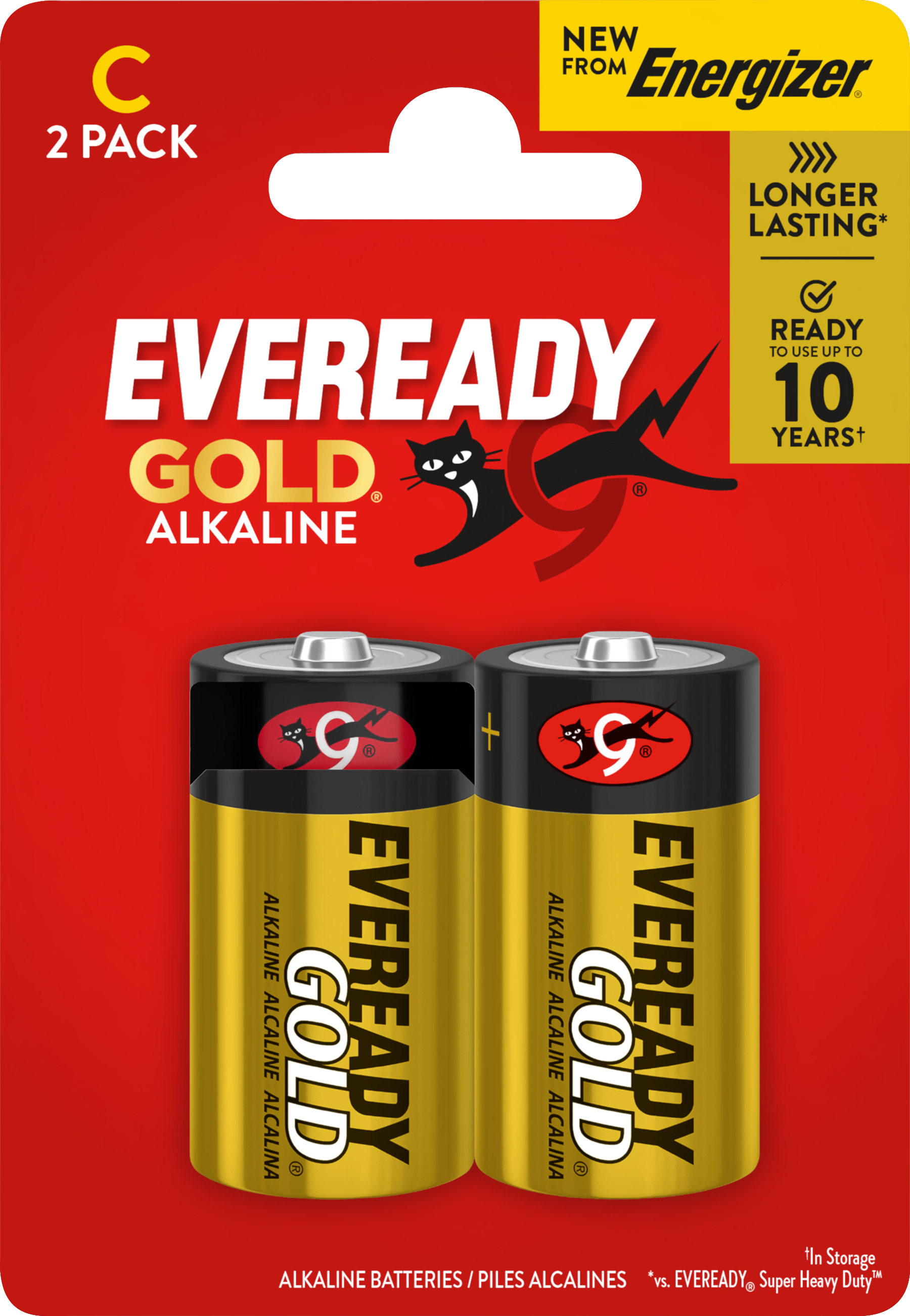 Eveready Gold C blister da 2 pezzi