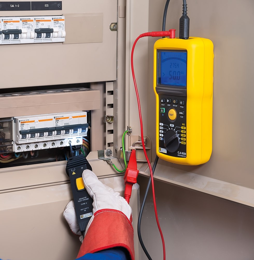 Misuratore d’isolamento fino a 1.000 V usare P01140826 C.A 6526