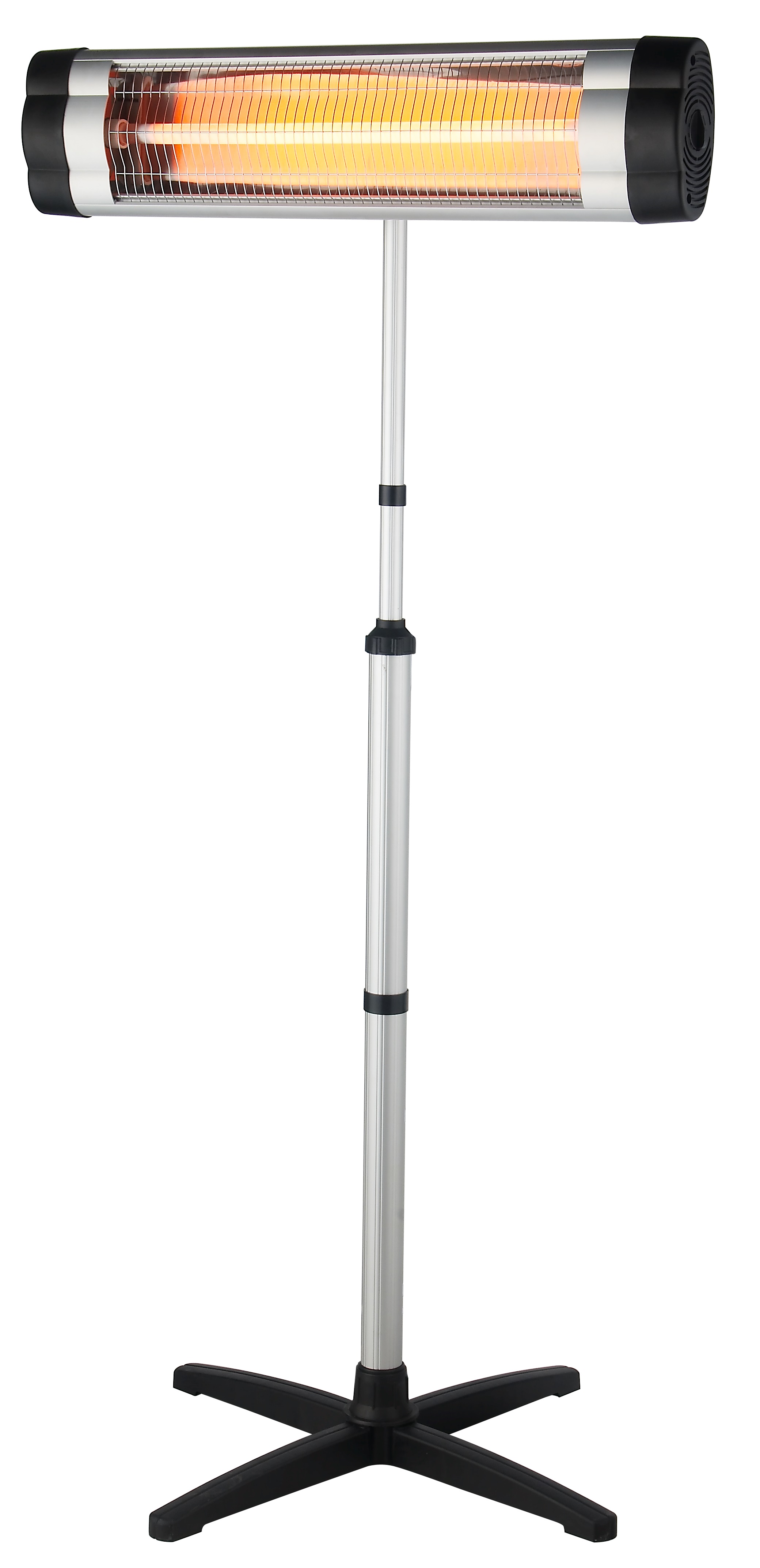 Stufa al quarzo 2000W con piantana (set 2 pz)  LAVIK