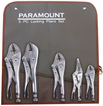 Set 5 pinze autobloccanti Paramount