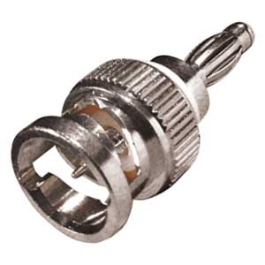 Adattatore Spina BNC-Spina Banana Ø4mm AD/174-I