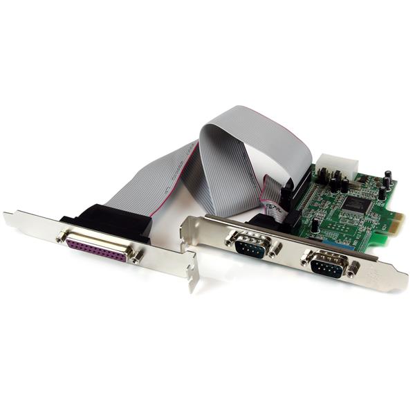 Startech.com PEX2S5531P Scheda combo seriale/parallela PCI Express nativa 2S1P