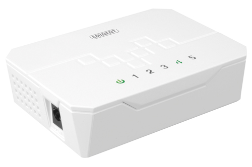 Switch 5 porte gigabit networking 10/100mbps mini EM4405