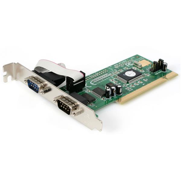 Scheda seriale PCI a 2 porte RS-232 con 16550 UART