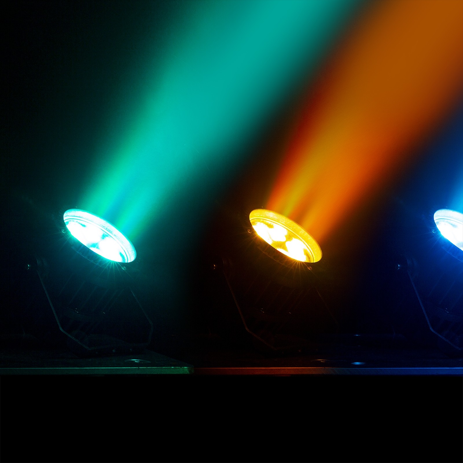 Faro PAR LED RGB  con scocca in alluminio IP65 BWA63