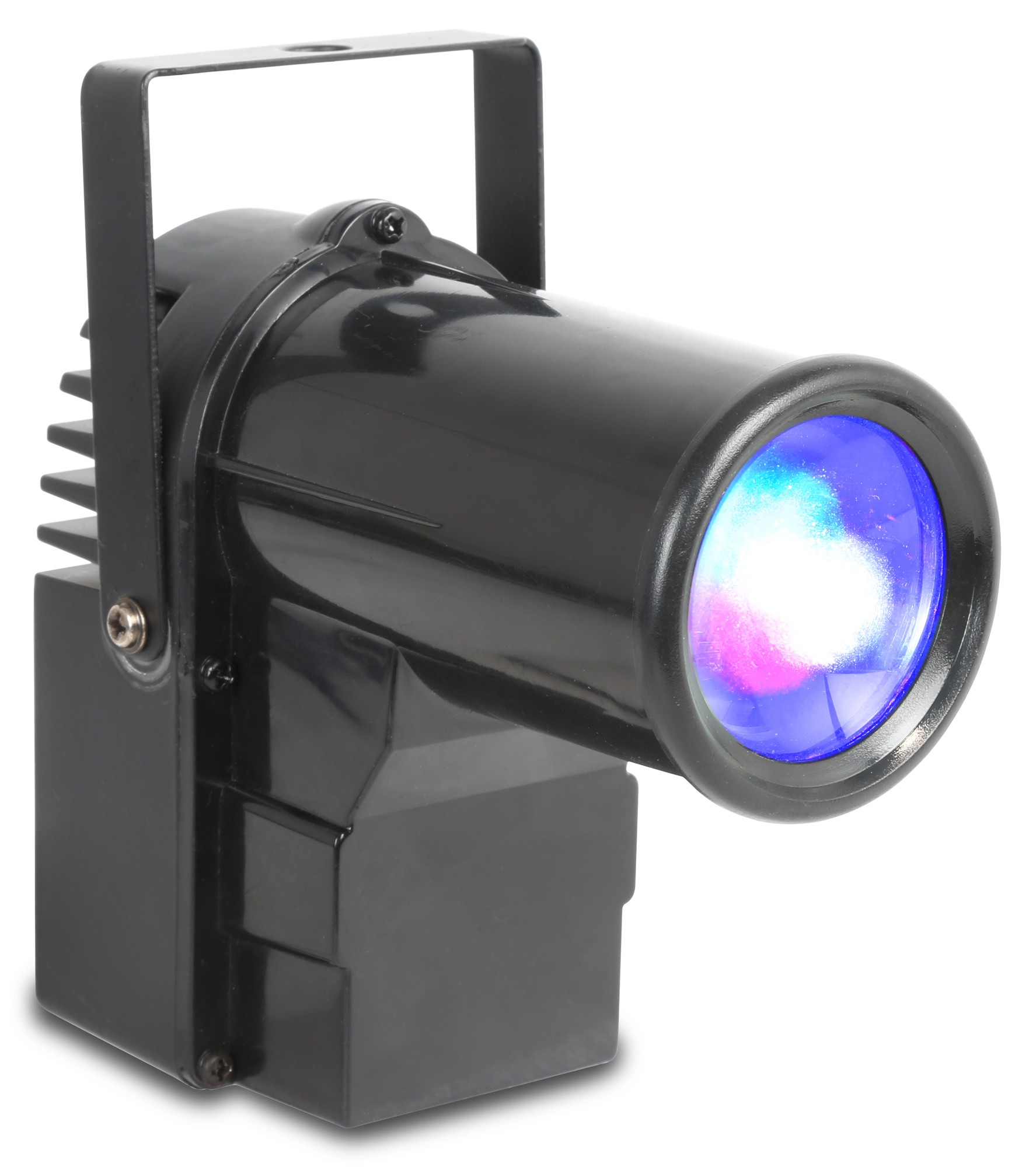 Faro LED pin spot RGBW, 10W, con angolo 10° PS10W