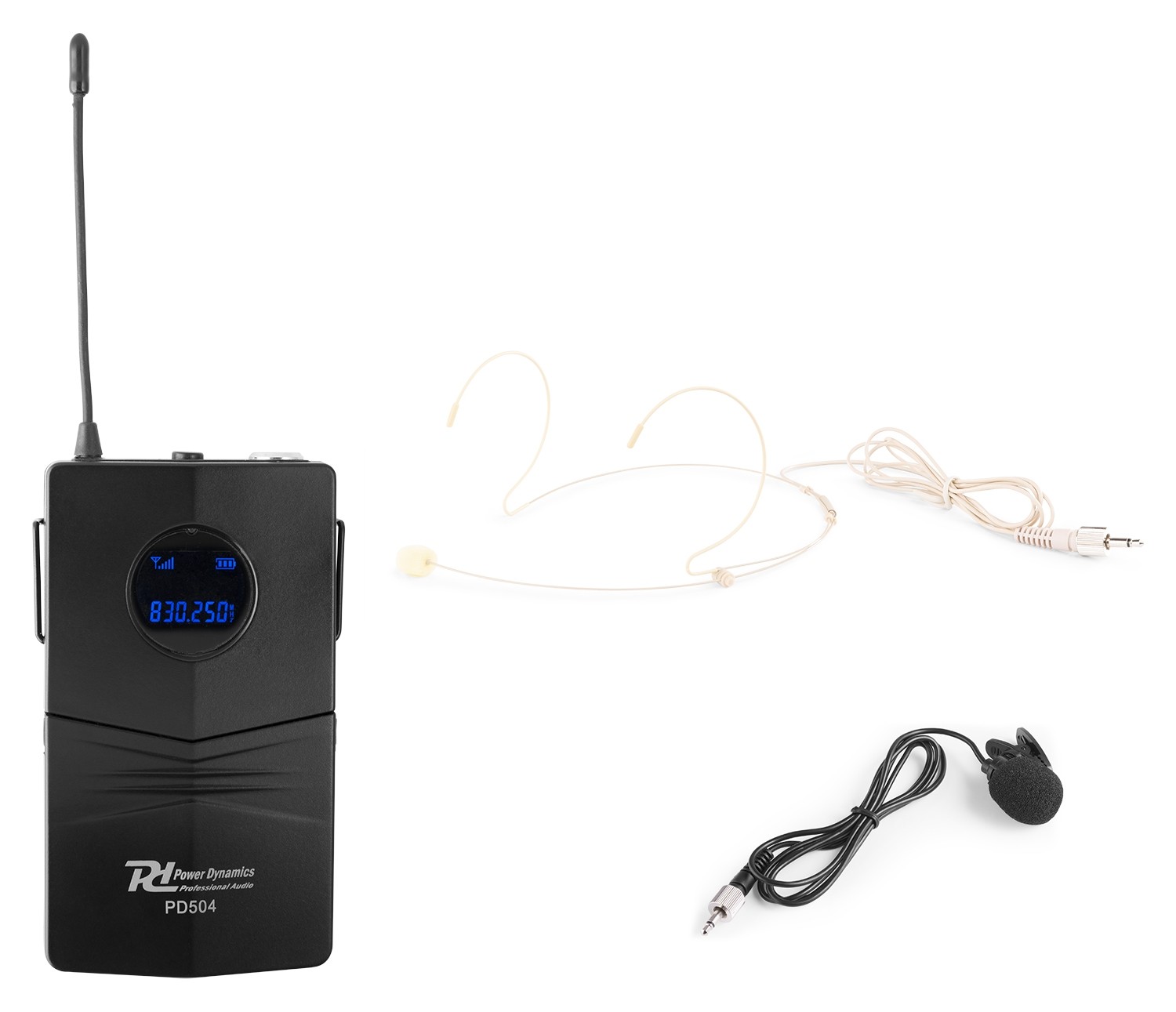 PD504BP Bodypack impostato per serie PD504