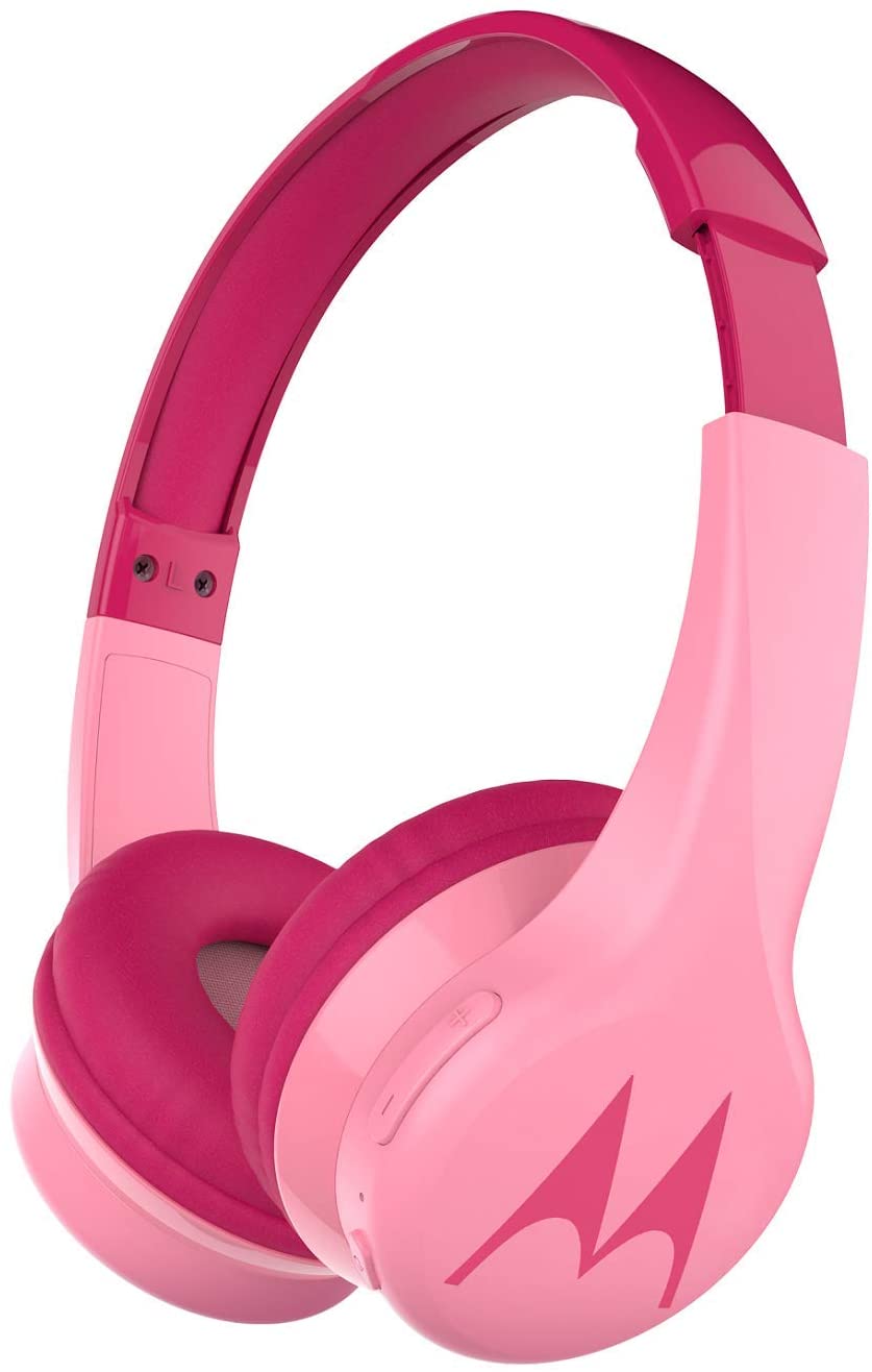 Cuffia stereo per bambini c/funzione BT Mod. Squads 300 rosa