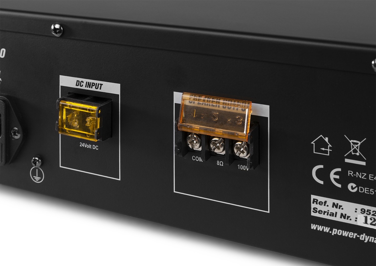 Amplificatore 120W  mono zona da 100V 8Ohm con BT, SD, USB mod. PRM120