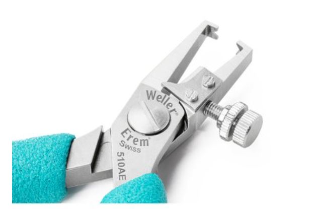 Pinze spellafili ad spellatura frontale 0.25 mm – 1.02 mm, 510AE Weller