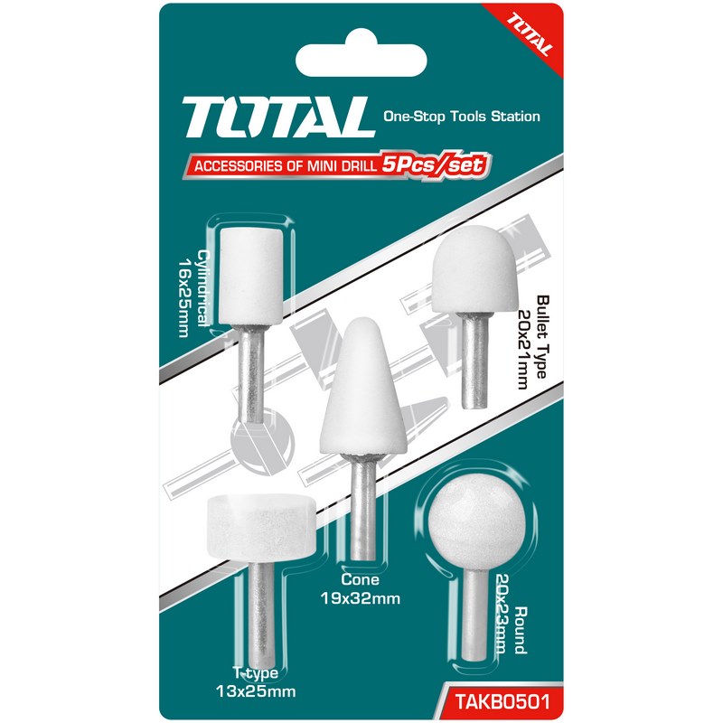 Frese per Smerigliatrice Orizzontale - set da 5 pezzi TAKB0501