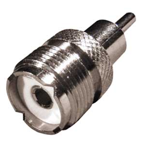 Adattatore Spina RCA-Presa UHF AD/180-C