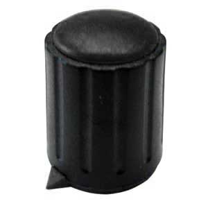 Manopola Nera A Mandrino 15x18 Ø6 Nera MA/1101N