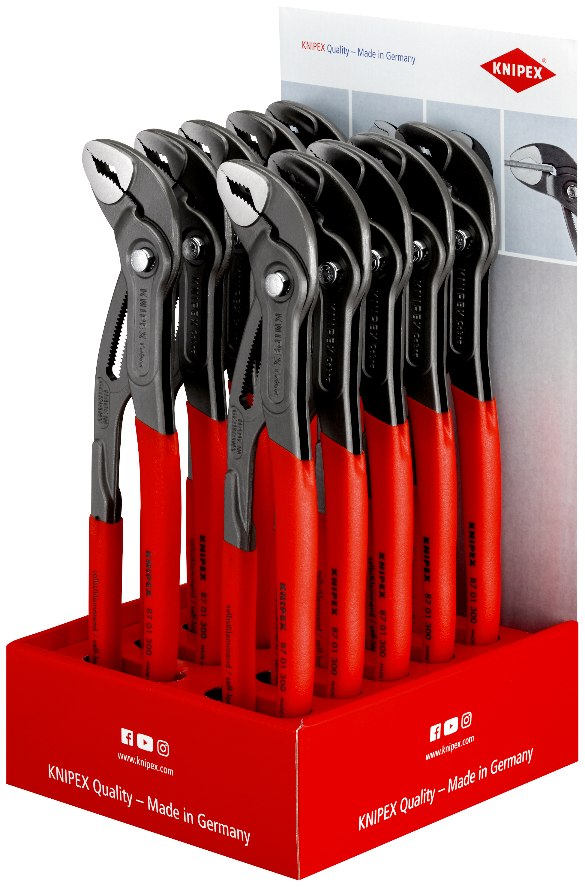 espositore da banco Cobra® 87 01 300 00 18 01 V19