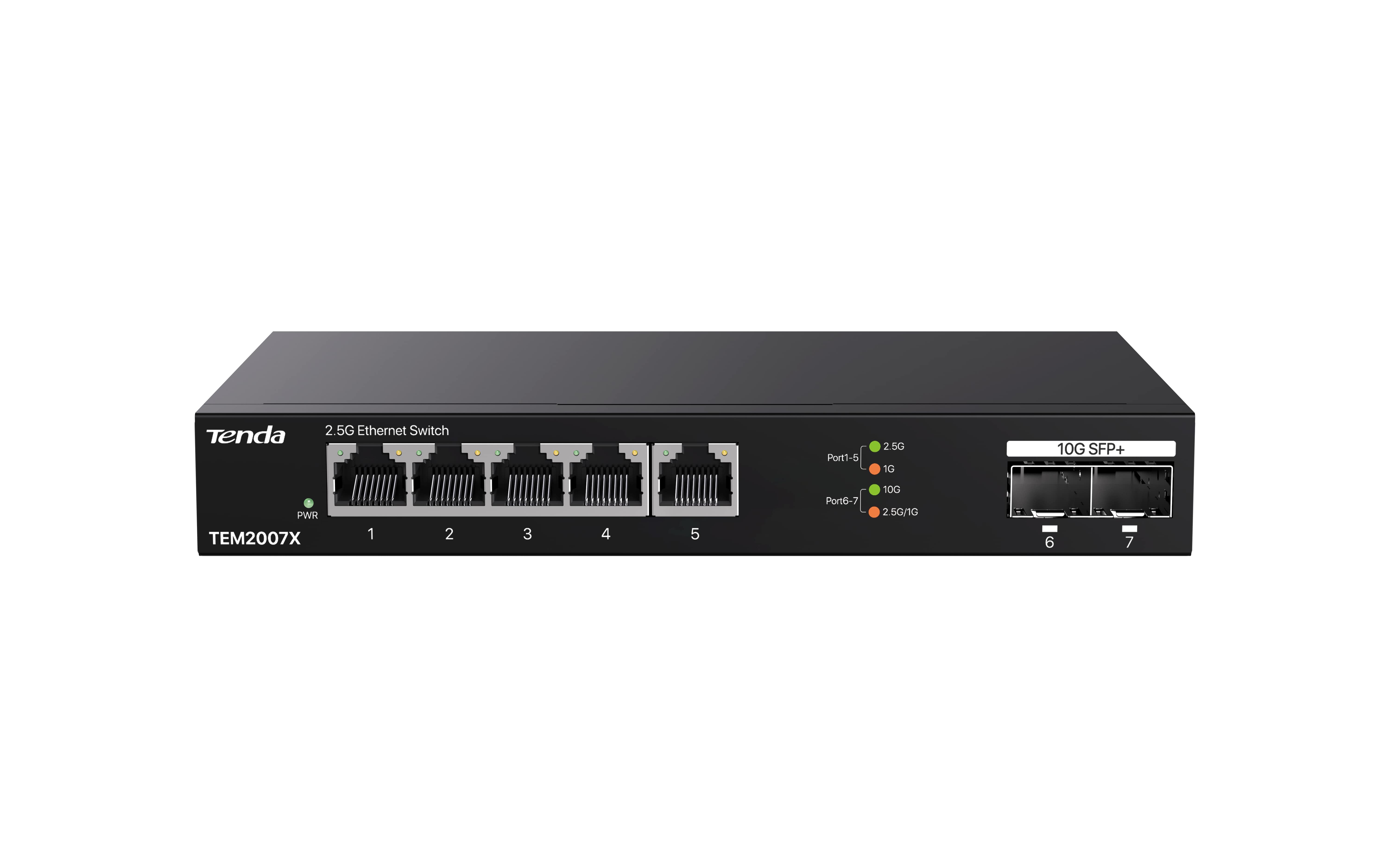 TEM2007X - Switch 2,5G - 7 porte (5*2.5GE + 2*10G SFP+) (Desktop)