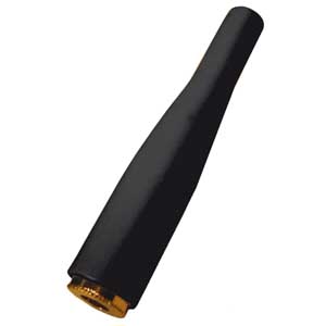 Presa Mono Ø6.3 Volante Dorata Nero PR/570N-C