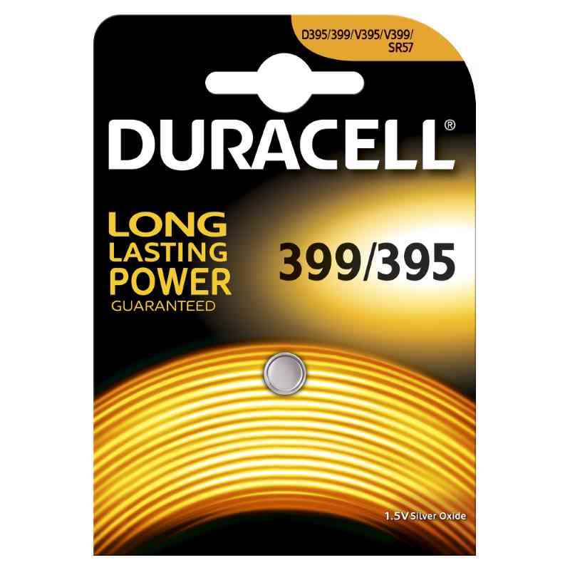 Duracell 399/395 Orologi in blister da 1 pila