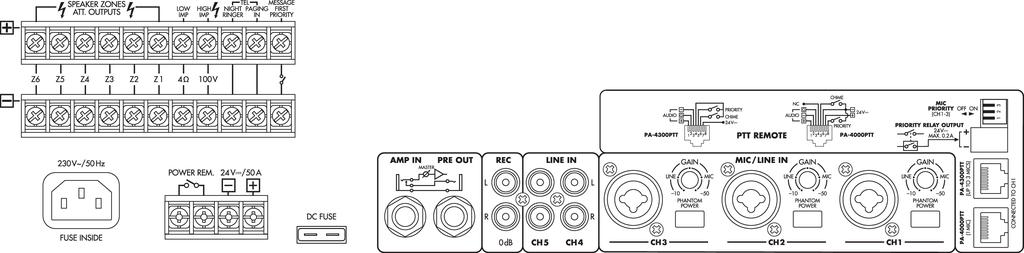 PA-6600 - Amplificatore PA