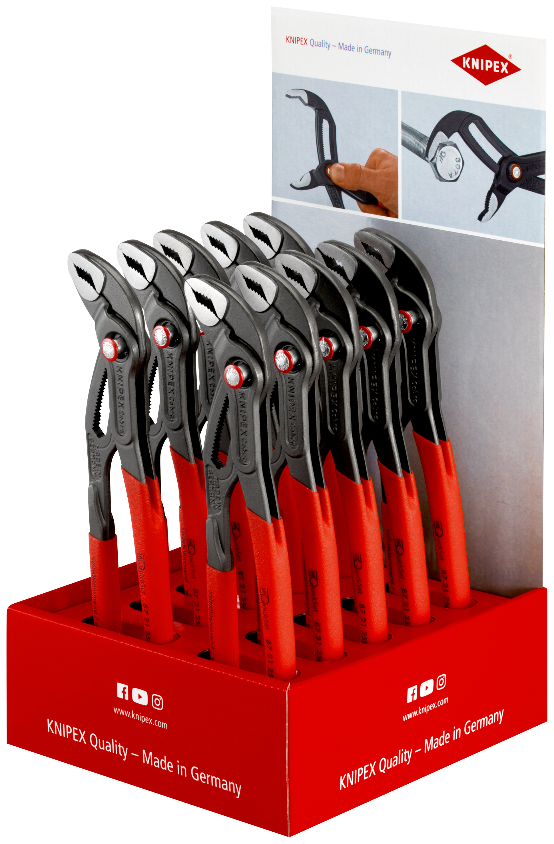 espositore da banco Cobra® QuickSet 87 2 00 18 01 V25
