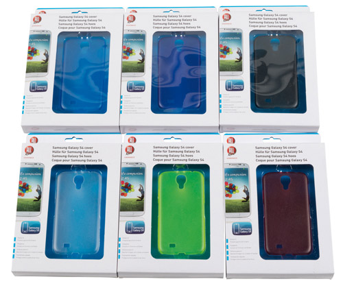 Custodia x galaxys4 6colori assortiti 79646