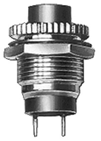 Pulsante unip. n.a. off-on 1a-125v nero DS-016 SWITCH Miyama