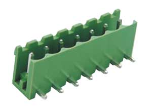 Morsetto Da Circuito Stampato 90° Diritto Aperto 2 Posizioni P.5 12A MO/25002R-C