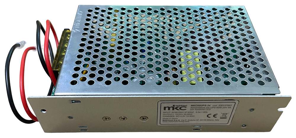 Alimentatore MKC con funzione caricabatteria MKC60UPS-24, 24V 60W