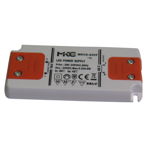 Alimentatore slim MKC SNP6-24VF 24V 6W