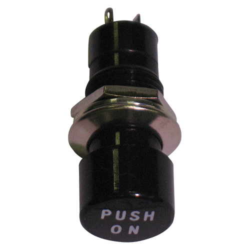 Pulsante unip. con autoritorno n.a. off-on 3a-250v nero miyama MS-030 Miyama
