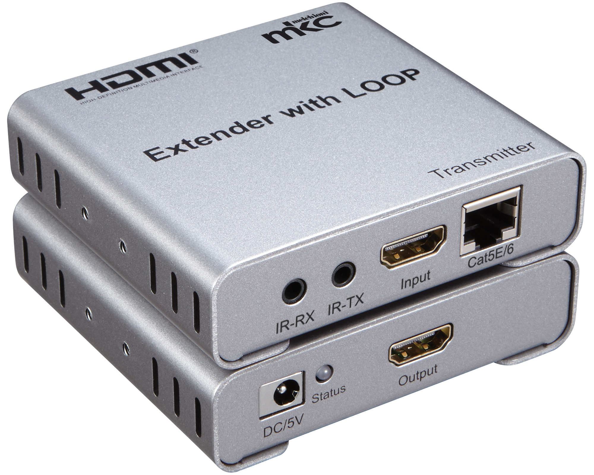 Estensore HDMI 4K fino a 100m con loop-out HDMI mod. MK-100P