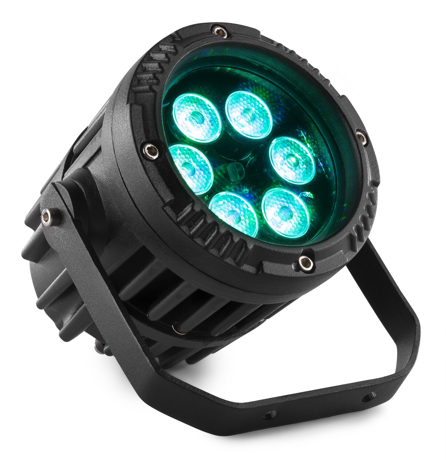 Faro PAR LED RGB  con scocca in alluminio IP65 BWA63