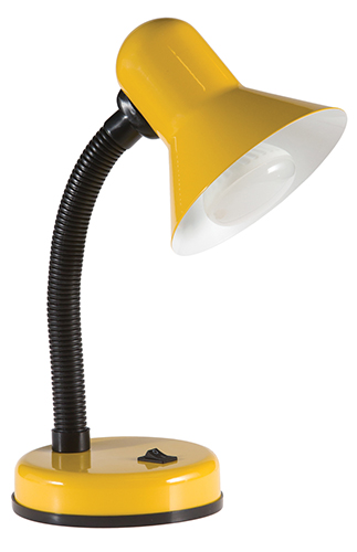 Lampada classic gialla da tavolo 230V classic